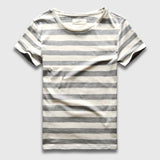 Striped O-Neck T-Shirt (5 colors)