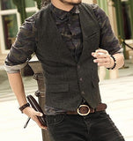 Casual Three Button Vest