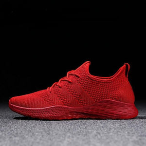 Basic Casual Breathable Shoes(Red)