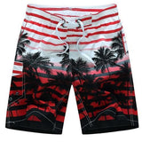 Beach printed quick dry shorts