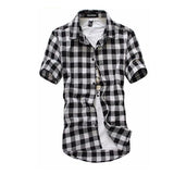 Checkered Short Sleeve Shirt