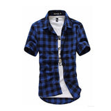 Checkered Short Sleeve Shirt