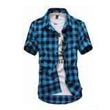 Checkered Short Sleeve Shirt