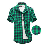 Checkered Short Sleeve Shirt