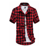 Checkered Short Sleeve Shirt