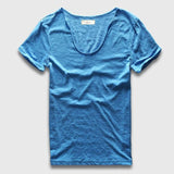 Basic V Neck Fashion T-Shirt