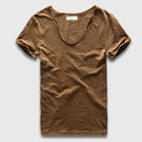 Basic V Neck Fashion T-Shirt