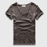 Basic V Neck Fashion T-Shirt