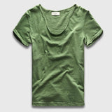 Basic V Neck Fashion T-Shirt