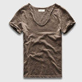 Basic V Neck Fashion T-Shirt