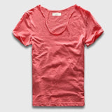 Basic V Neck Fashion T-Shirt