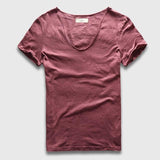 Basic V Neck Fashion T-Shirt