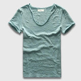 Basic V Neck Fashion T-Shirt