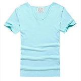 V-Neck solid color T-Shirt