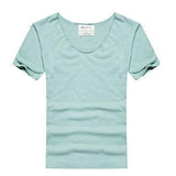 V-Neck solid color T-Shirt