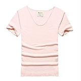 V-Neck solid color T-Shirt