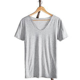 V-Neck solid color T-Shirt