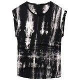 Sleeveless Black&White T-Shirt