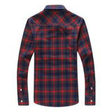 Long Sleeve Checkered Shirt