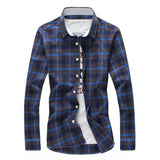 Long Sleeve Checkered Shirt