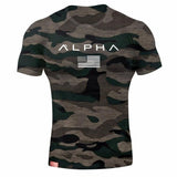 O-neck  "Alpha America" T-shirt