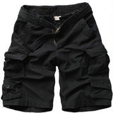 Multi-pocket Cargo Shorts ( Free Belt )