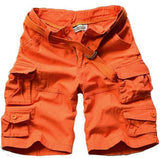 Multi-pocket Cargo Shorts ( Free Belt )