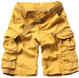 Multi-pocket Cargo Shorts ( Free Belt )