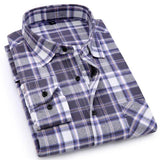 Flannel 100% Cotton Plaid Shirt