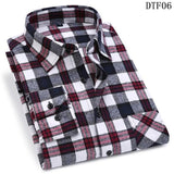 Flannel 100% Cotton Plaid Shirt