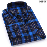 Flannel 100% Cotton Plaid Shirt