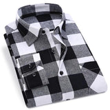 Flannel 100% Cotton Plaid Shirt