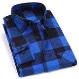 Flannel 100% Cotton Plaid Shirt