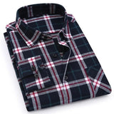 Flannel 100% Cotton Plaid Shirt