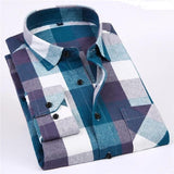 Flannel 100% Cotton Plaid Shirt