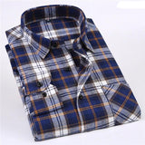 Flannel 100% Cotton Plaid Shirt