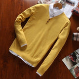 Knitted O-Neck(V-neck) Sweater